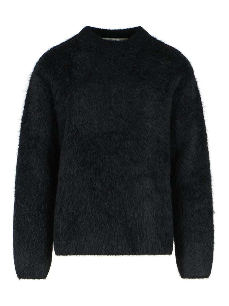Sefr Sefr 'HARU' Black Alpaca Blend Sweater - World Class Fashion