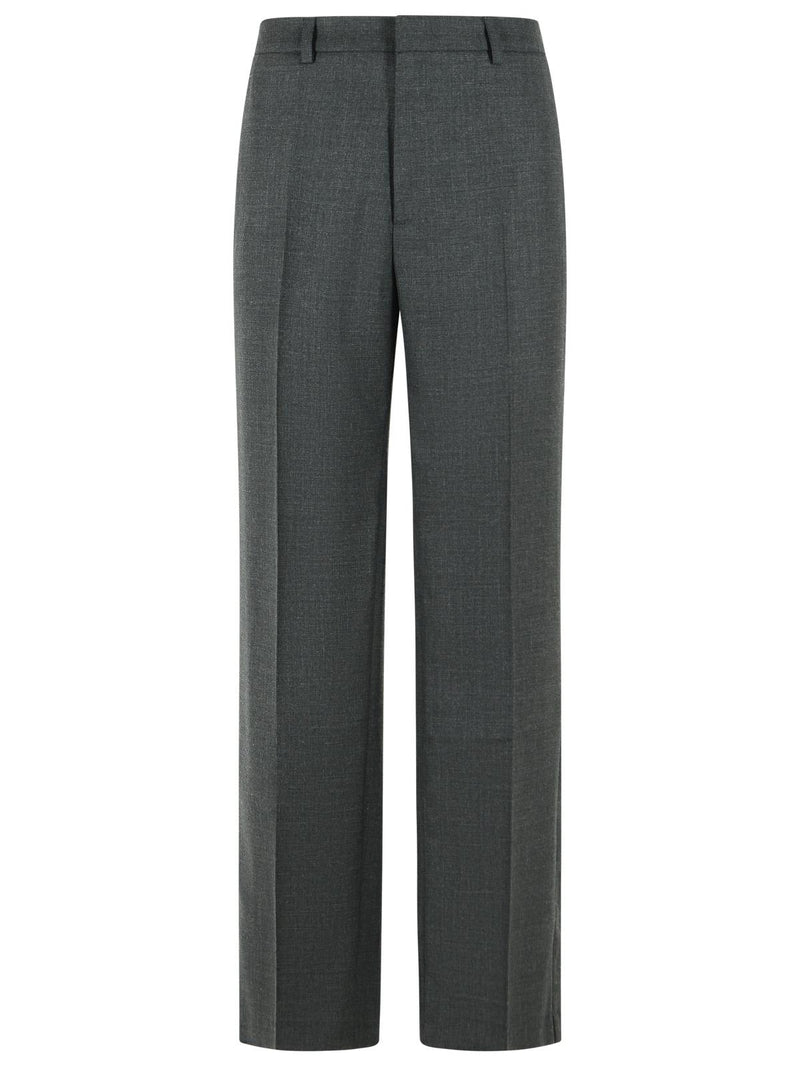 Sefr Sefr 'JEON' Anthracite Grey Wool Blend Pants - World Class Fashion