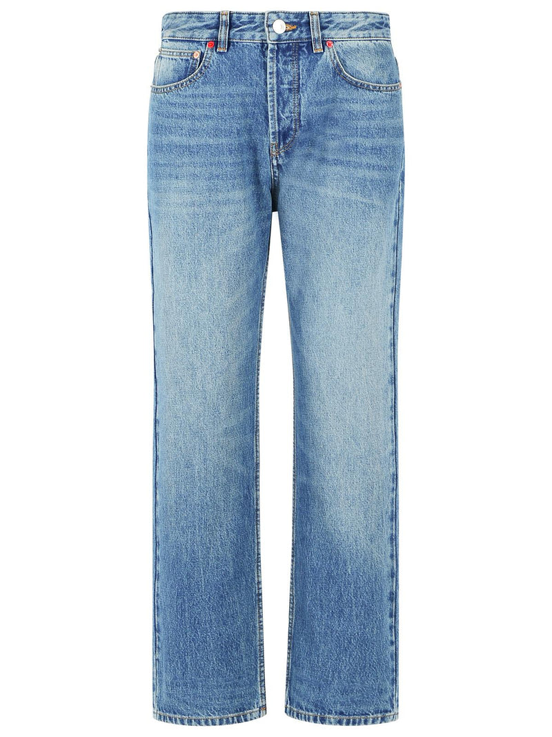 Isabel Marant Isabel Marant DAYA Blue Cotton Jeans - World Class Fashion