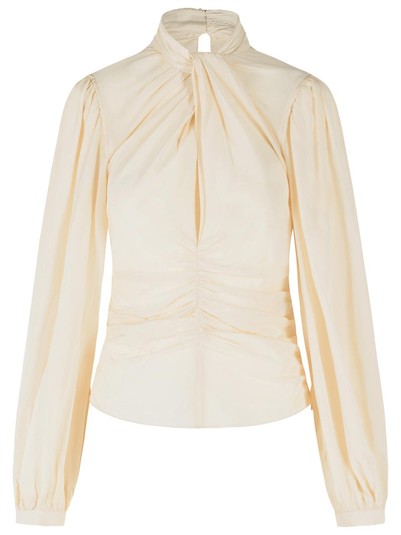 Isabel Marant Isabel Marant 'DEPSONA' Blouse Ecru Silk Women - World Class Fashion