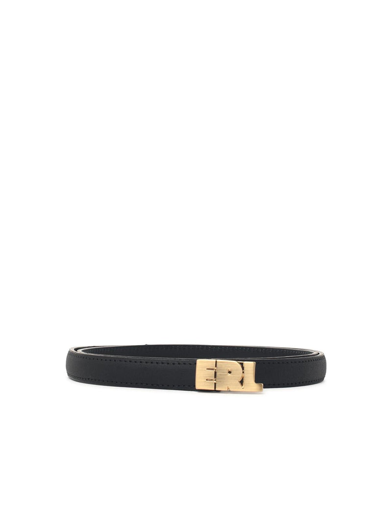 Erl Erl Black Leather Belt Men - World Class Fashion