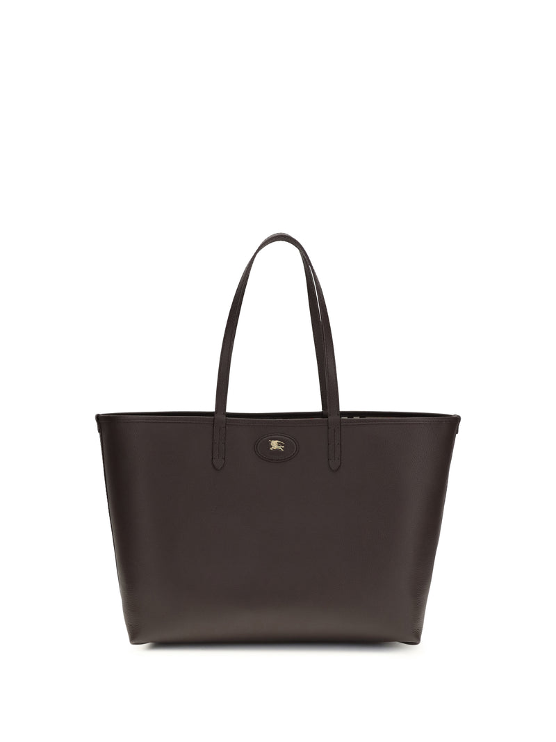 Burberry Burberry Bloomsbury Medium Reversible Tote Bag Peat/Sand - World Class Fashion