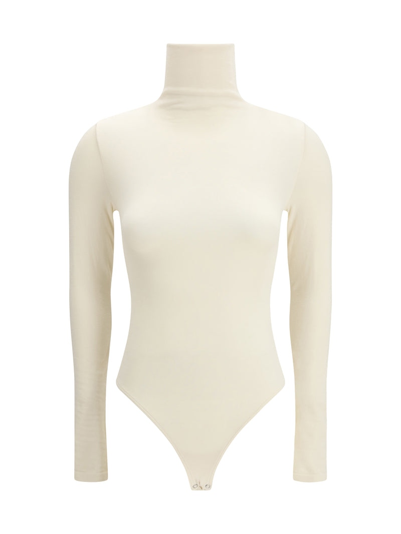 Wolford Wolford Colorado Bodysuit Buttercream - World Class Fashion