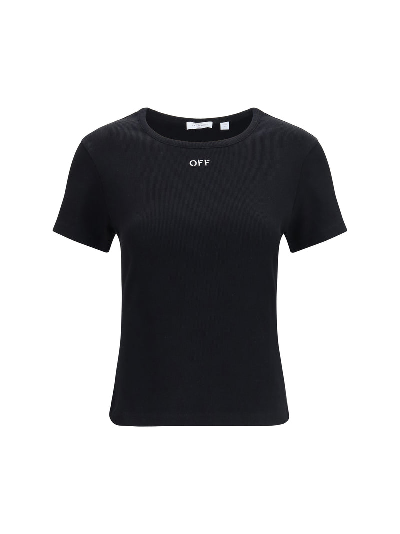 Off-white Off-White Off Stamp T-shirt Black-White - World Class Fashion