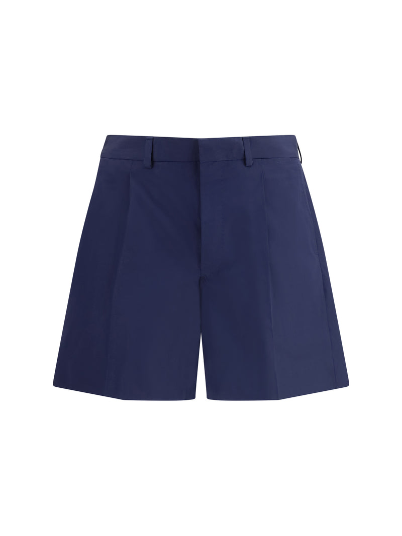 Prada Prada Cotton Shorts Navy Men - World Class Fashion