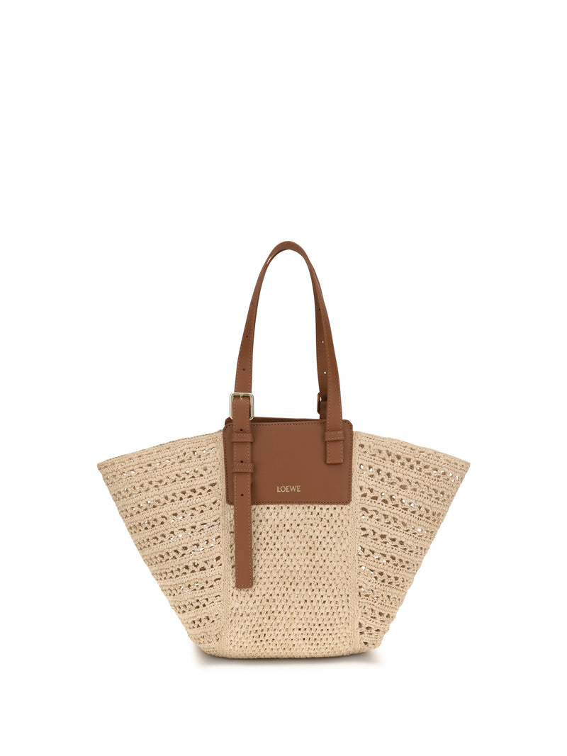 Loewe Bolso Loewe Hammock Cabas Natural/Marrón - World Class Fashion