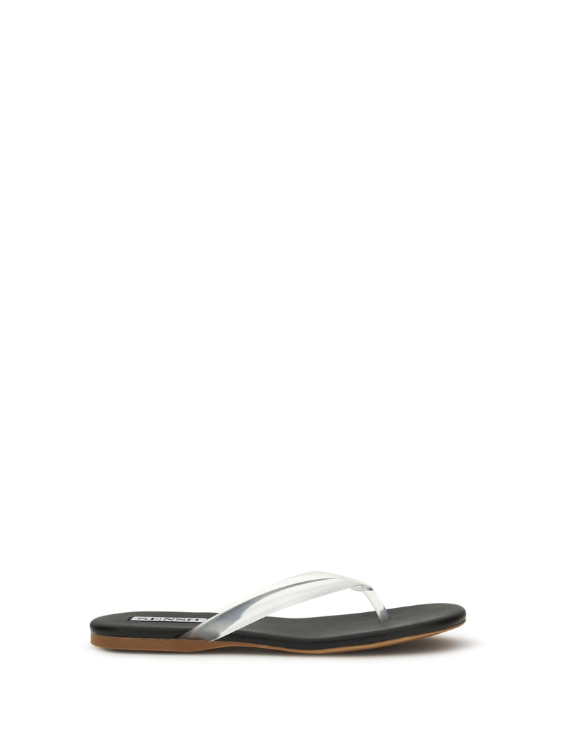 Senso Senso Harmony Ebony Leather Rubber Sandals - World Class Fashion
