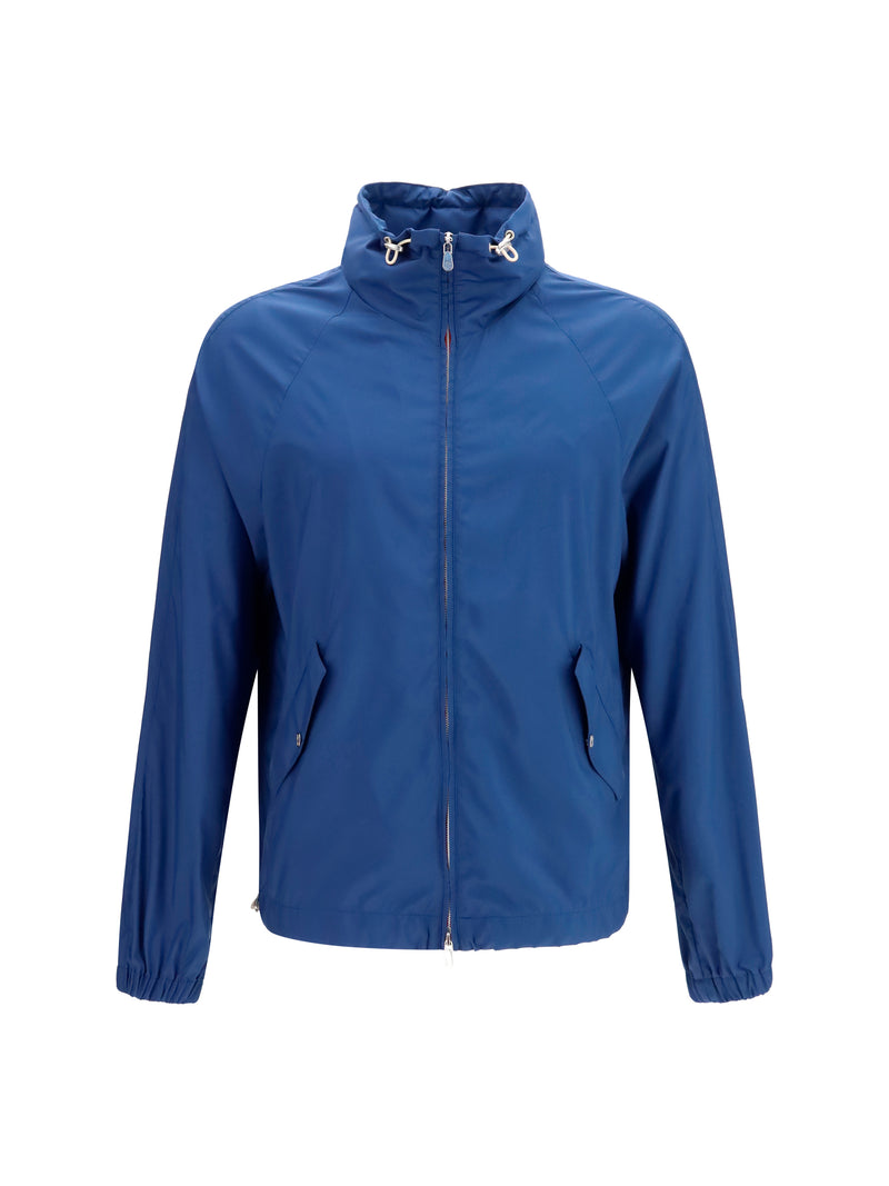Brunello Cucinelli Brunello Cucinelli Zip-up Jacket Royal Men - World Class Fashion