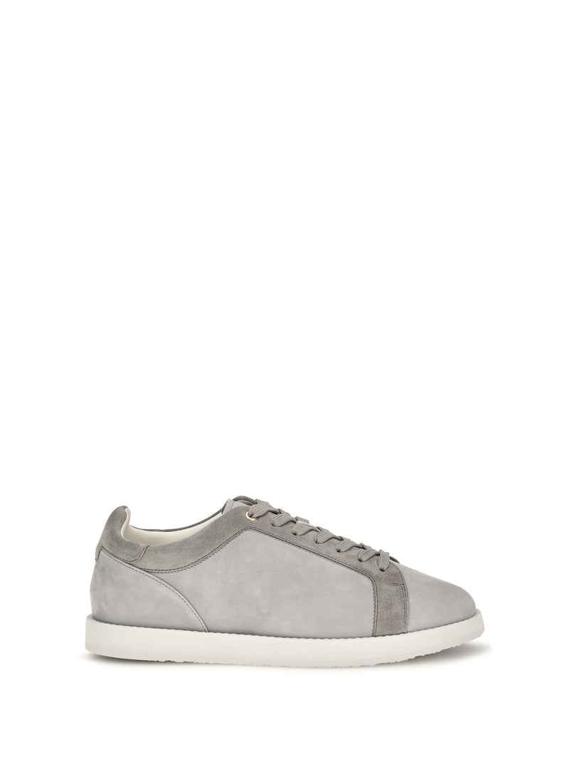 Brunello Cucinelli Brunello Cucinelli Suede Sneakers Grey Men - World Class Fashion