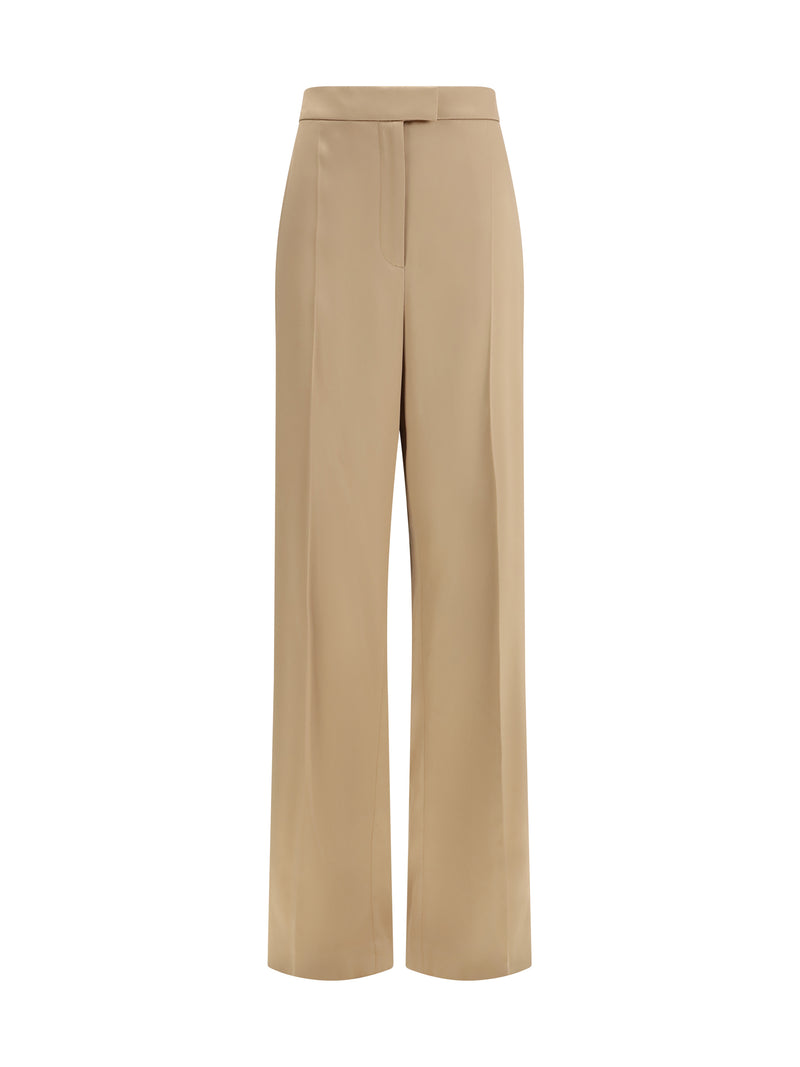 Valentino Valentino Tailored Elegance Pants Camel Rose - World Class Fashion