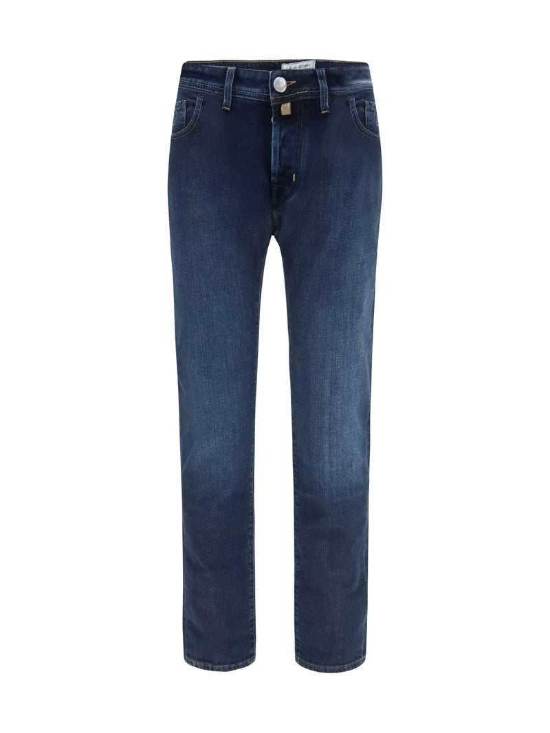 Jacob Cohen Jacob Cohen Bard Super Stretch Denim Jeans Blue - World Class Fashion