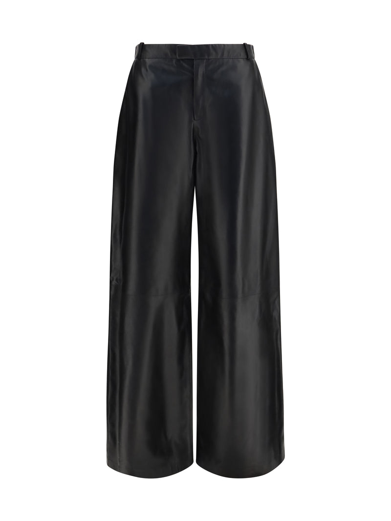 Arma Arma Leather Pants - World Class Fashion