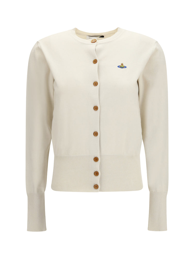 Vivienne Westwood Vivienne Westwood Bea Cardigan Dove White - World Class Fashion