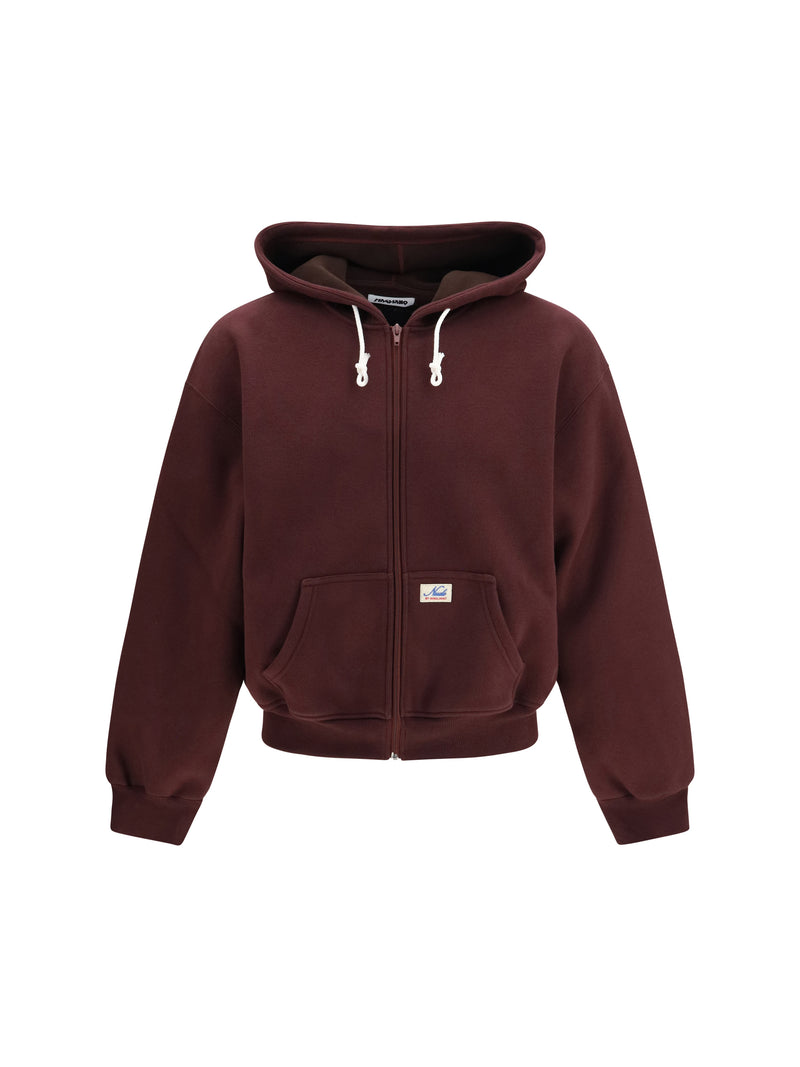 Magliano Magliano Nudo Hooded Sweater Brown - World Class Fashion