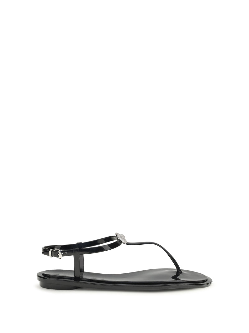 Mach & Mach Mach & Mach Double Bow Sandals Black Women - World Class Fashion