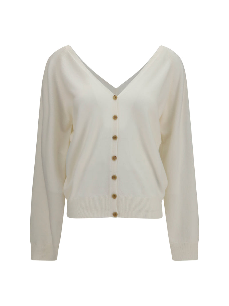 Lisa Yang Lisa Yang Jiani Cashmere Cardigan Cream - World Class Fashion