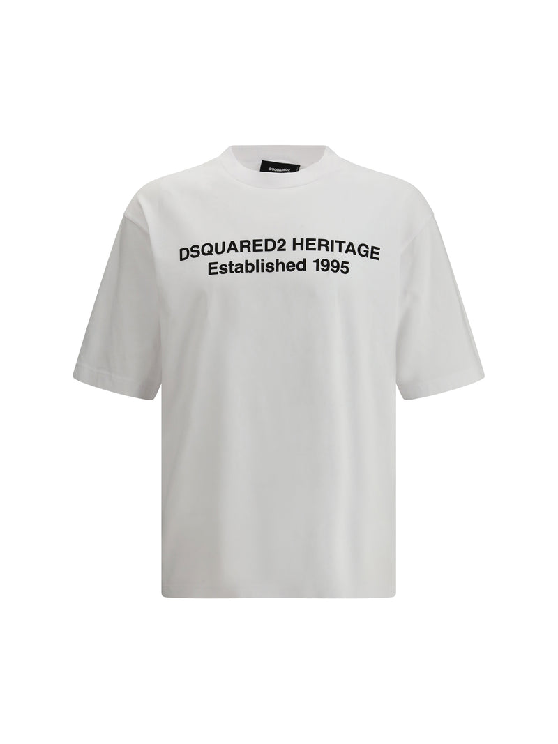 Dsquared2 Dsquared2 Logoed T-shirt White Men - World Class Fashion
