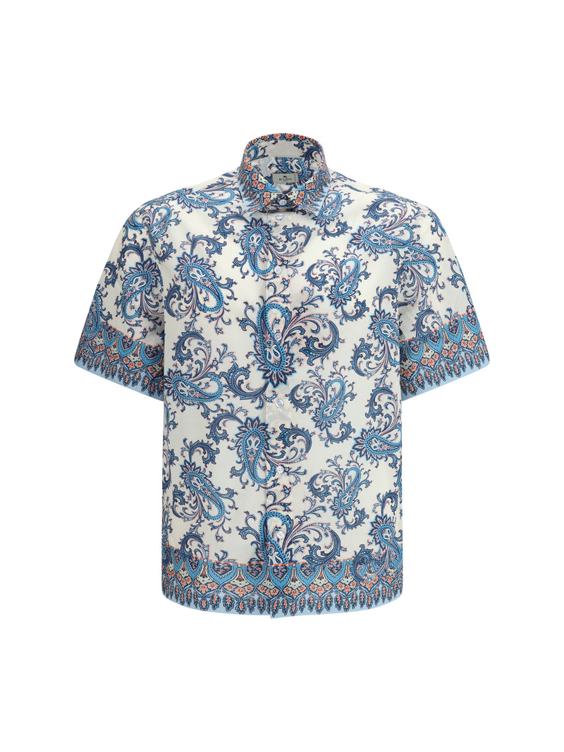 Etro Etro Cotton Shirt Floral Paisley X0880 - World Class Fashion