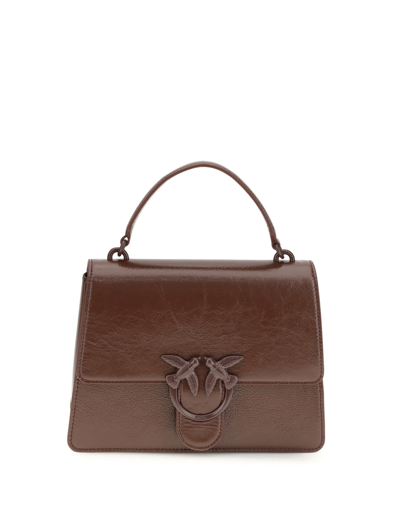 Pinko Pinko Love One Handbag Burgundy Wine - World Class Fashion