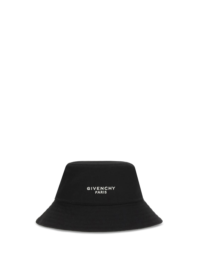 Givenchy Givenchy Logo Bucket Hat Black - World Class Fashion