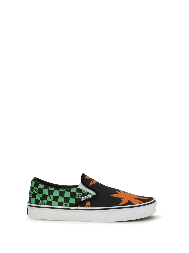 Valentino Garavani Valentino Garavani X Vans Sneakers Nero-Rosso Sport Men - World Class Fashion