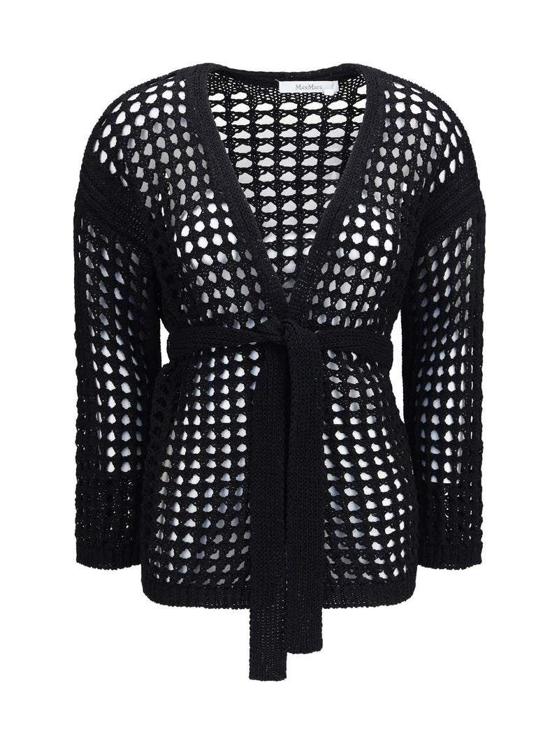 Max Mara Pure Max Mara Cárdigan de punto puro Negro - World Class Fashion