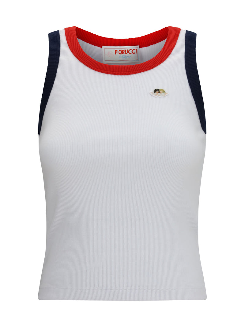 Fiorucci Fiorucci Angels Patch Tank Top Multicolor - World Class Fashion