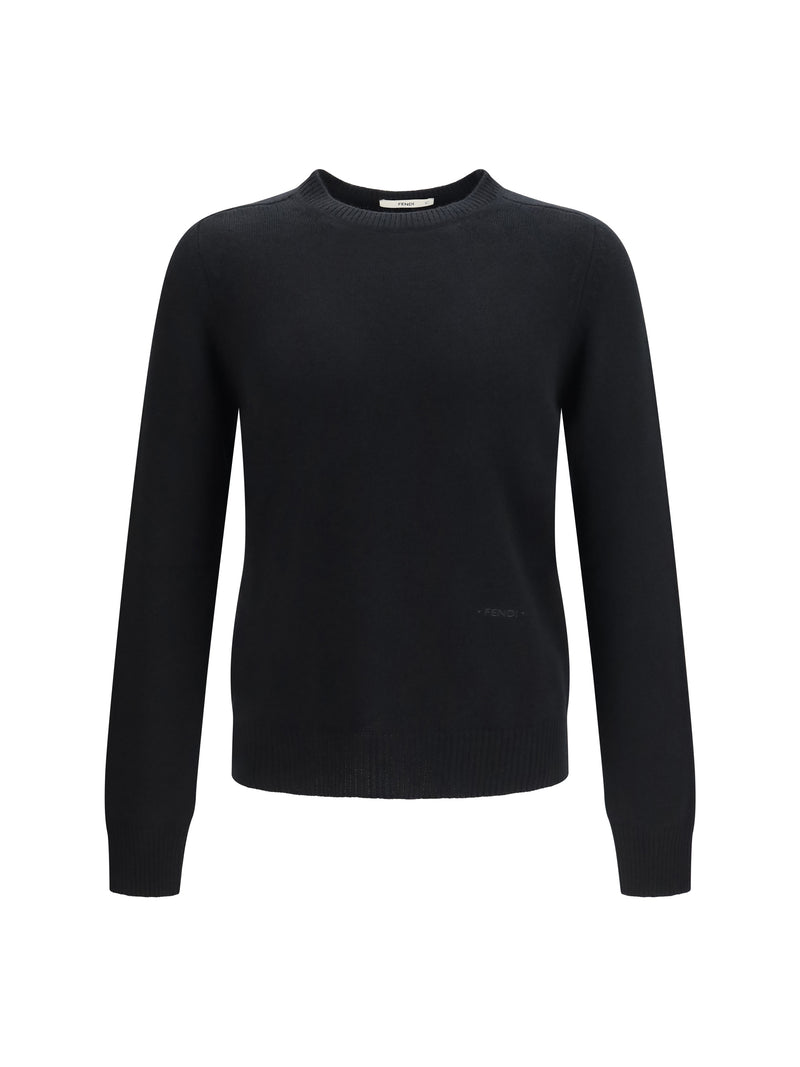 Fendi Fendi Cashmere Sweater Nero Men - World Class Fashion