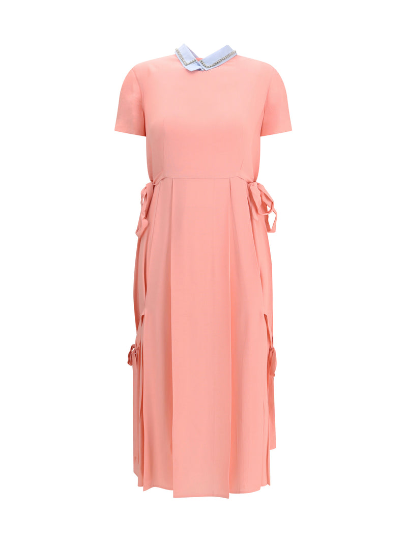 Prada Prada Crêpe Marocain Dress - World Class Fashion