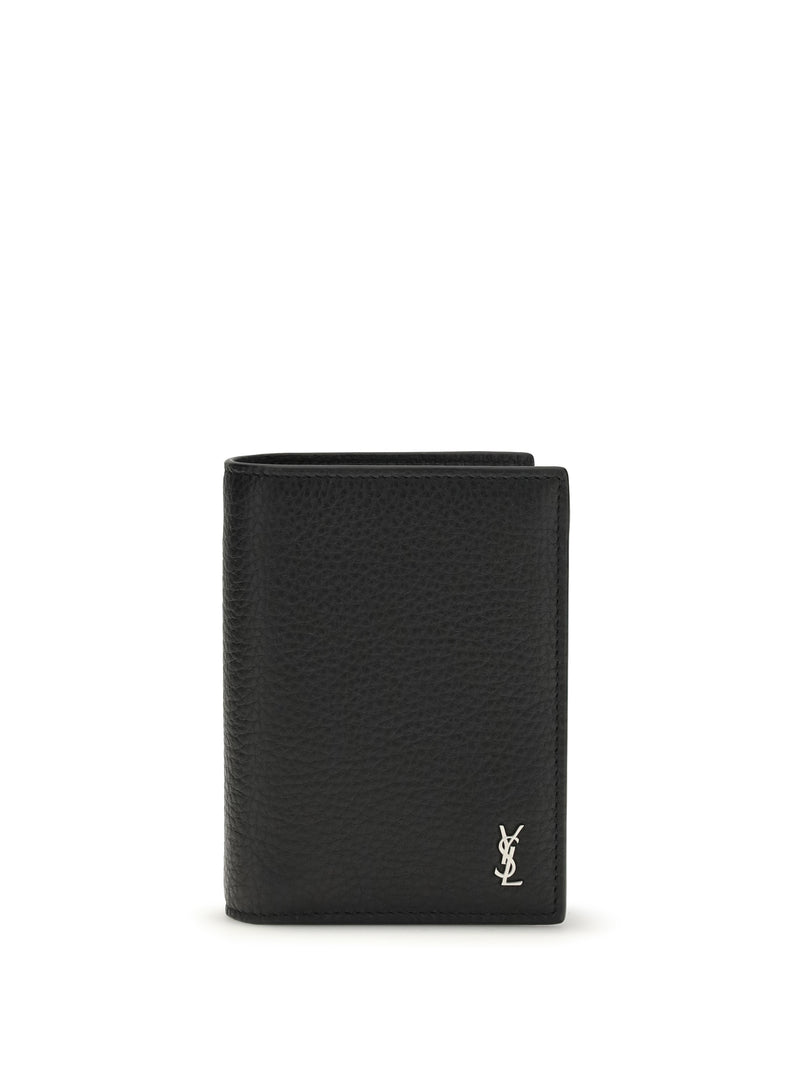 Saint Laurent Saint Laurent Tiny Cassandre Card Holder - World Class Fashion