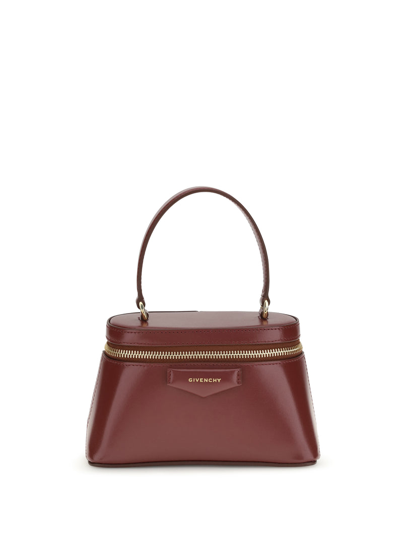 Givenchy Givenchy Antigona Mini Handbag Burgundy - World Class Fashion