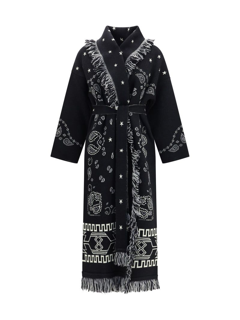 Alanui Alanui Bandana Jacquard Coat - World Class Fashion