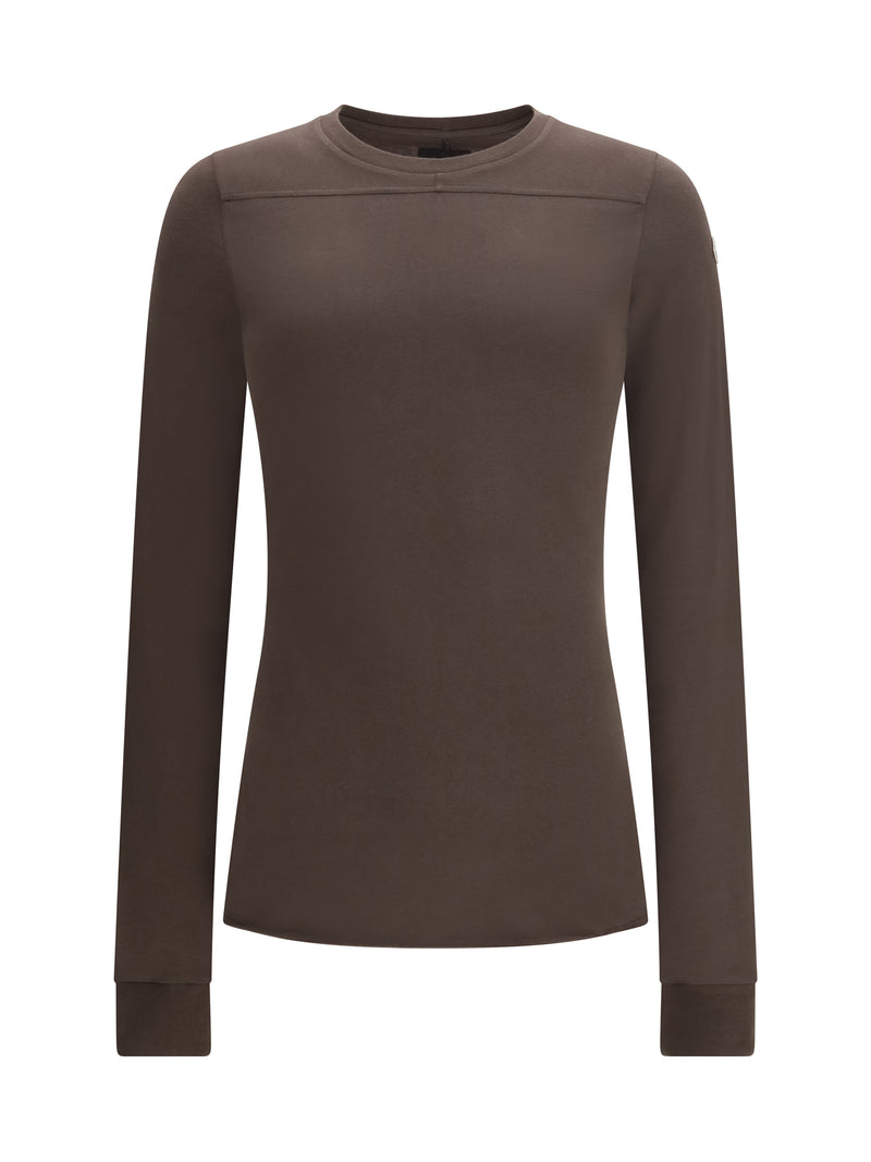 Moncler + Rick Owens Moncler + Rick Owens Girder Long-sleeved T-shirt Dark - World Class Fashion