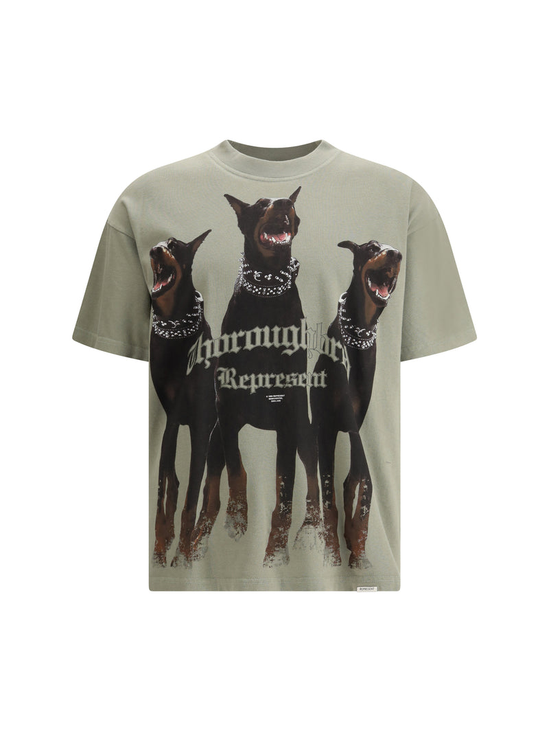 Represent Represent Maxi Print T-shirt Khaki - World Class Fashion