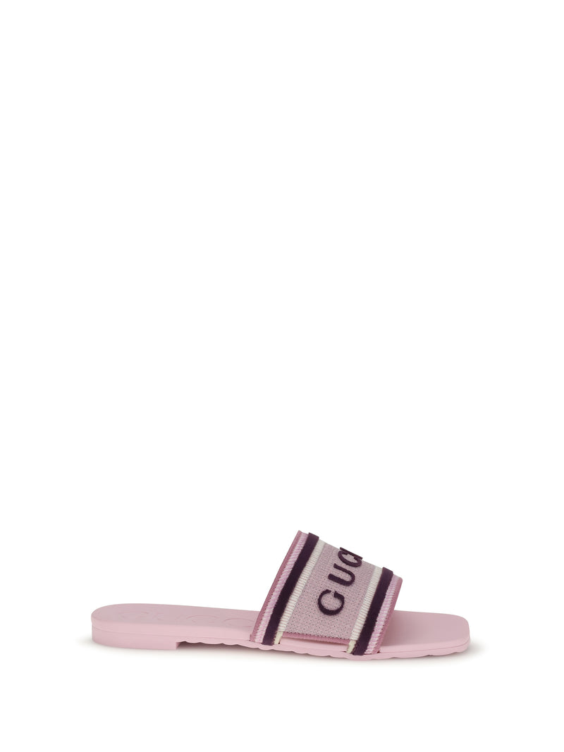 Gucci Gucci Rubber Slide Sandals CA.PI/CA.PI-RA.OR-NI Women - World Class Fashion