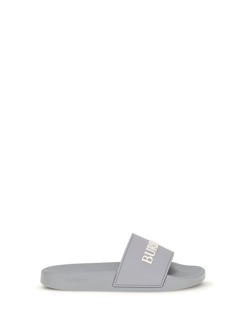 Burberry Burberry Logo Slides - World Class Fashion