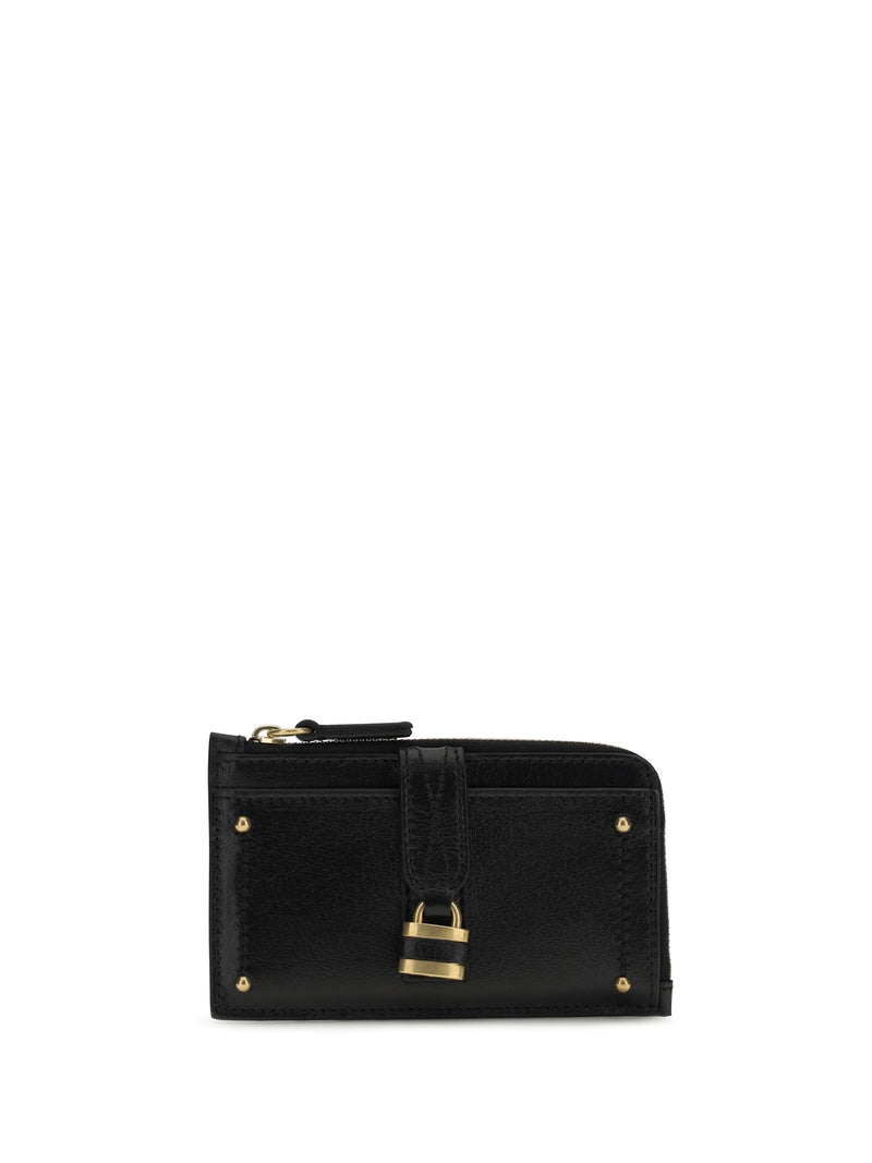 Chloe Chloé Paddington Coin Purse Black - World Class Fashion