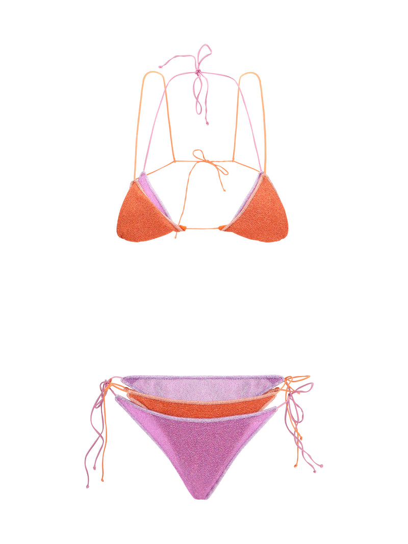 Oséree Oséree Lumière Two-tone Bikini - World Class Fashion