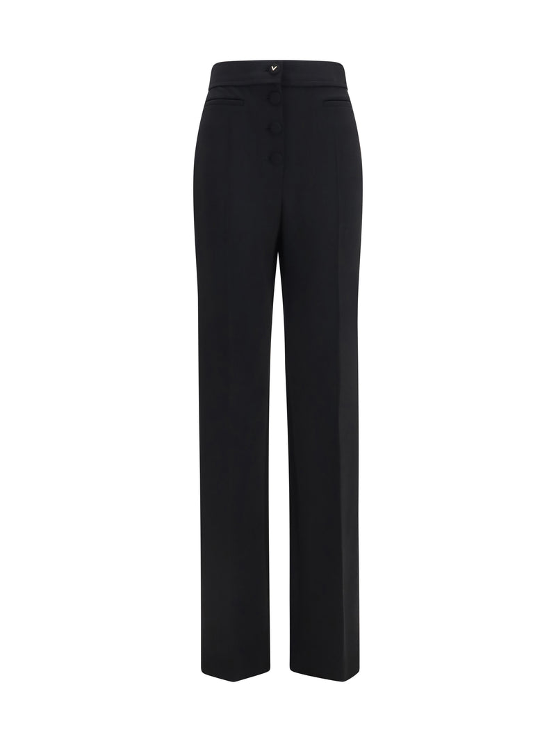 Valentino Valentino Wool Flare Pants - World Class Fashion
