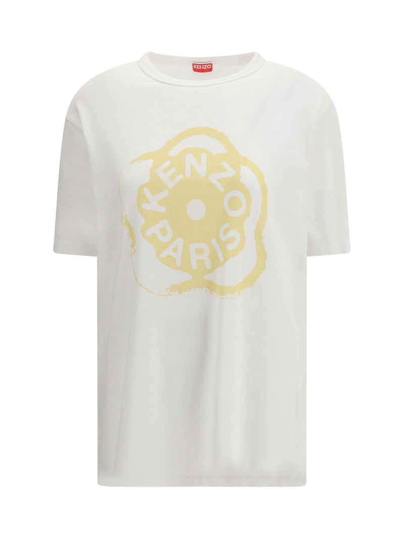 Kenzo Kenzo Boke Flower 2.0 Loose T-shirt White - World Class Fashion