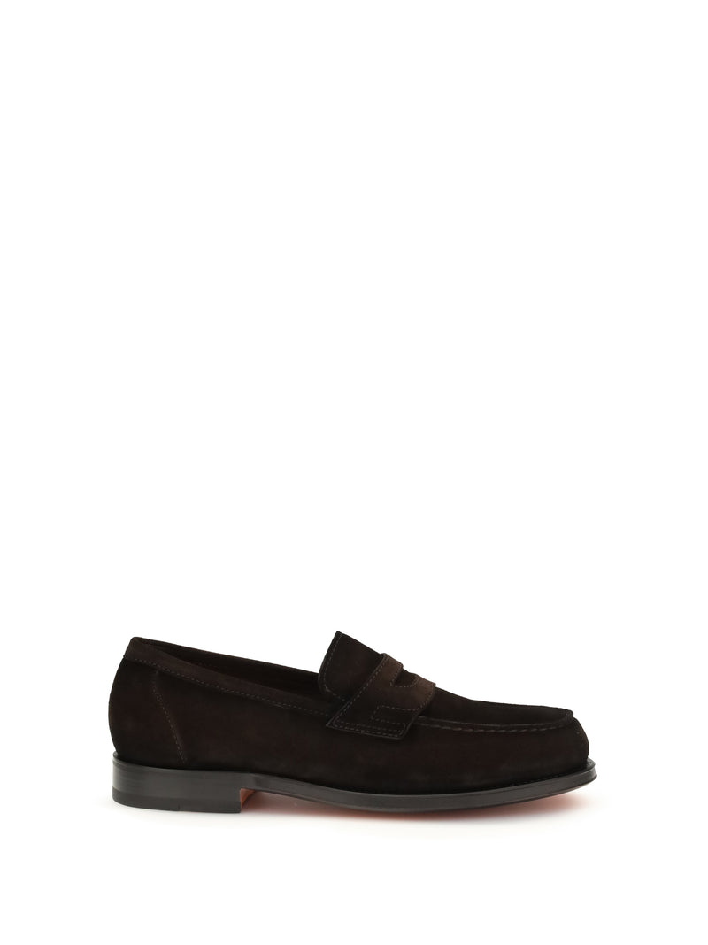 Santoni Santoni Suede Loafer - World Class Fashion