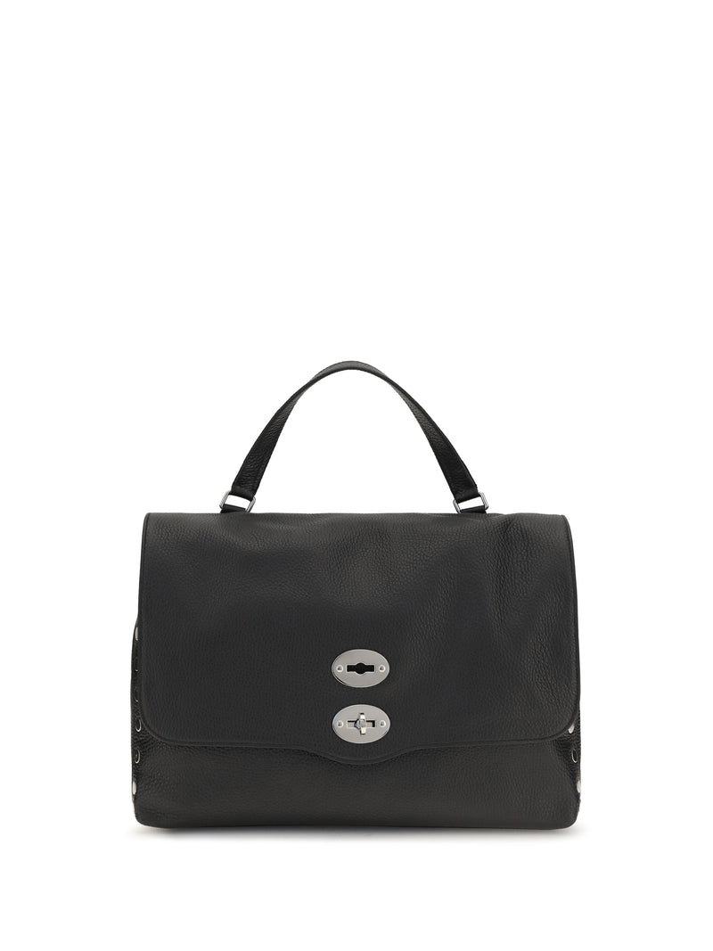 Zanellato Zanellato Medium Postina Daily Handbag Black Nero - World Class Fashion