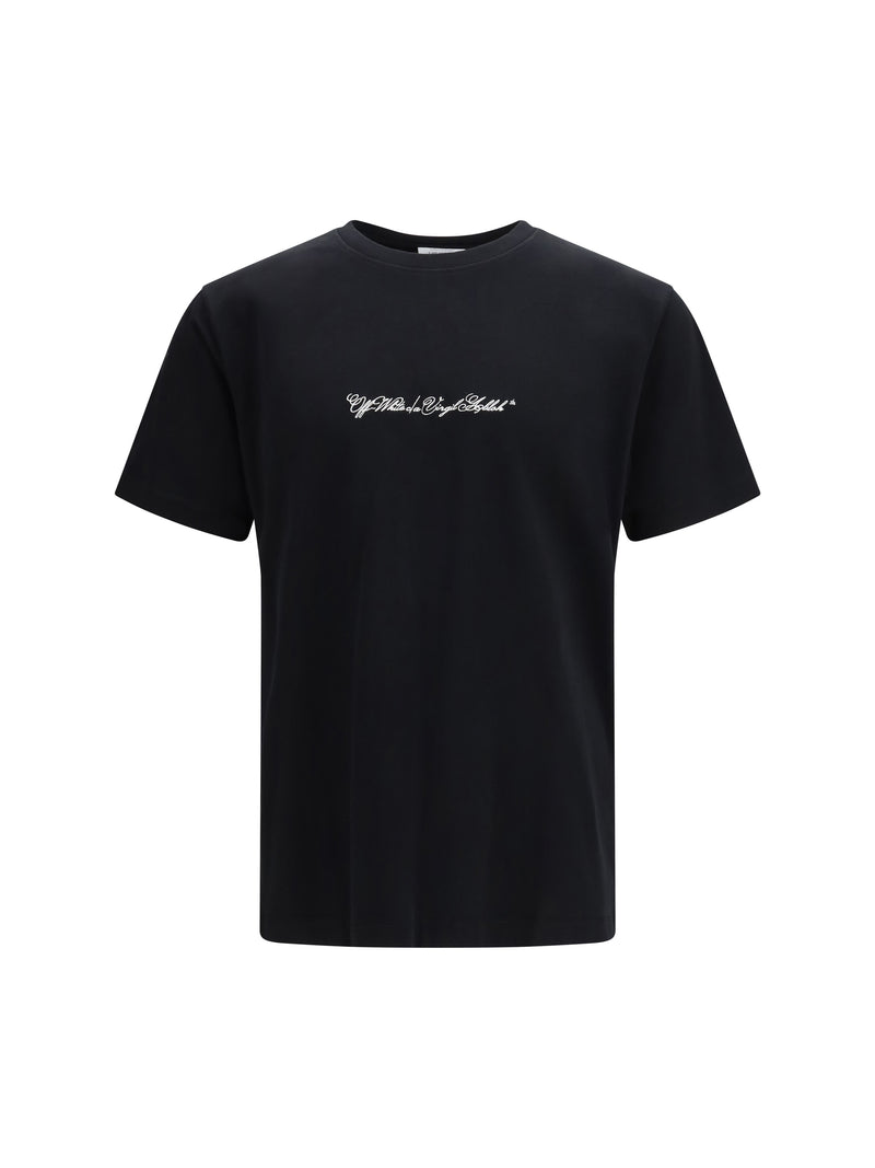 Off-white Off-white Script Arrow T-shirt Black Men - World Class Fashion