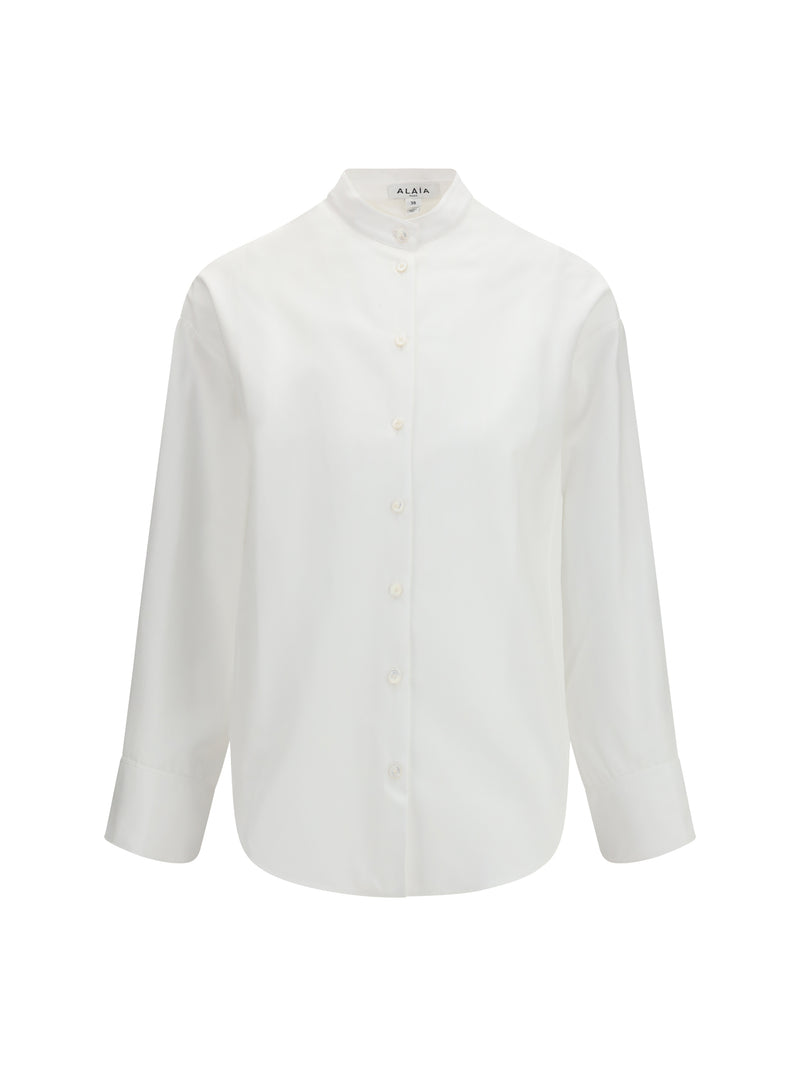 Alaia Alaïa Layered Shirt Blanc Women - World Class Fashion
