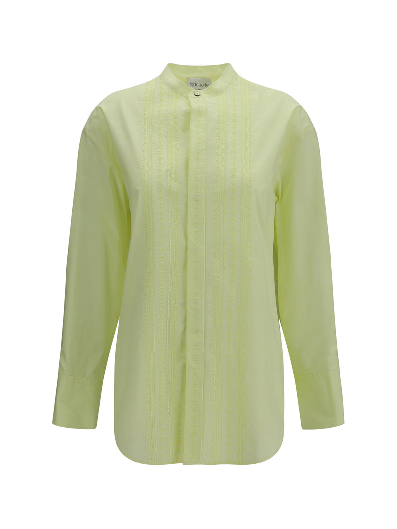 Forte_forte Forte_forte Les Fleurs Embroidery Shirt - World Class Fashion