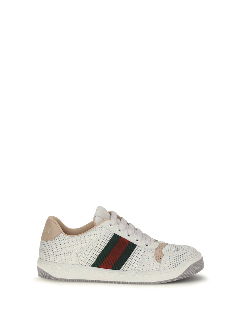Gucci Gucci W Screener Snkr Perf Lthr - World Class Fashion
