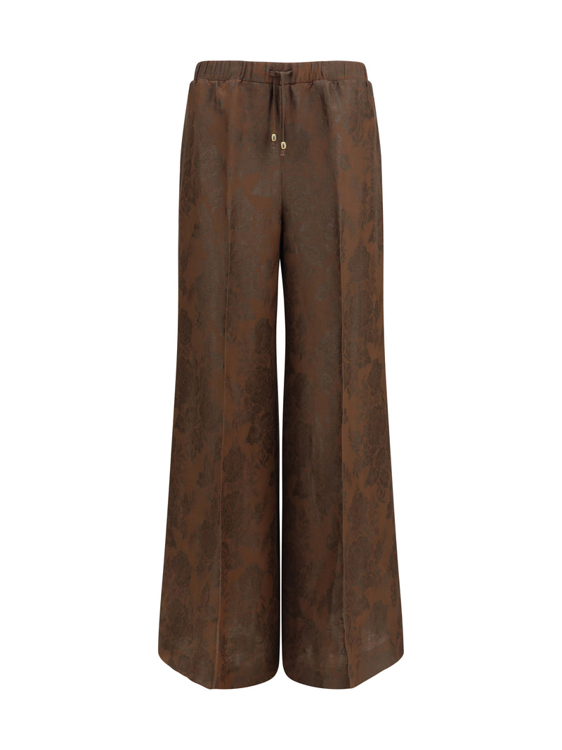 True Royal True Royal Nicole Pants Marrone - World Class Fashion