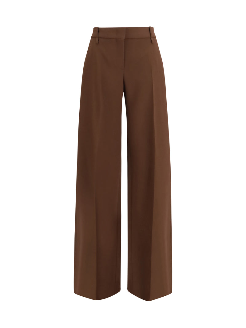 Ermanno Scervino Ermanno Scervino Straight-leg Pants Chestnut - World Class Fashion