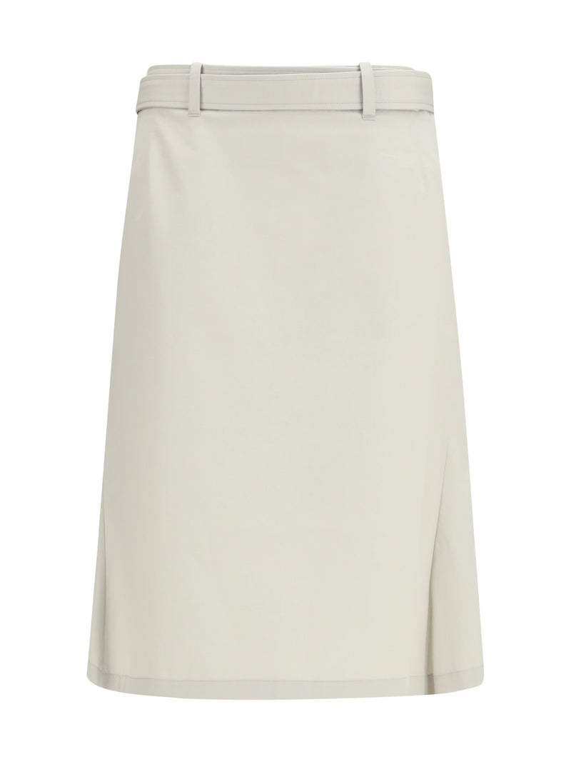 Rier Rier Cotton Utility Skirt Light Grey - World Class Fashion
