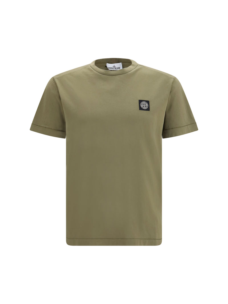 Stone Island Stone Island Logo Patch T-shirt Military Green - World Class Fashion